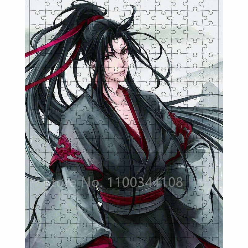 Mo dao zu shi 300/500/1000 pieces puzzle anime characters wei wu xian jigsaw for adults diy decompression game kids