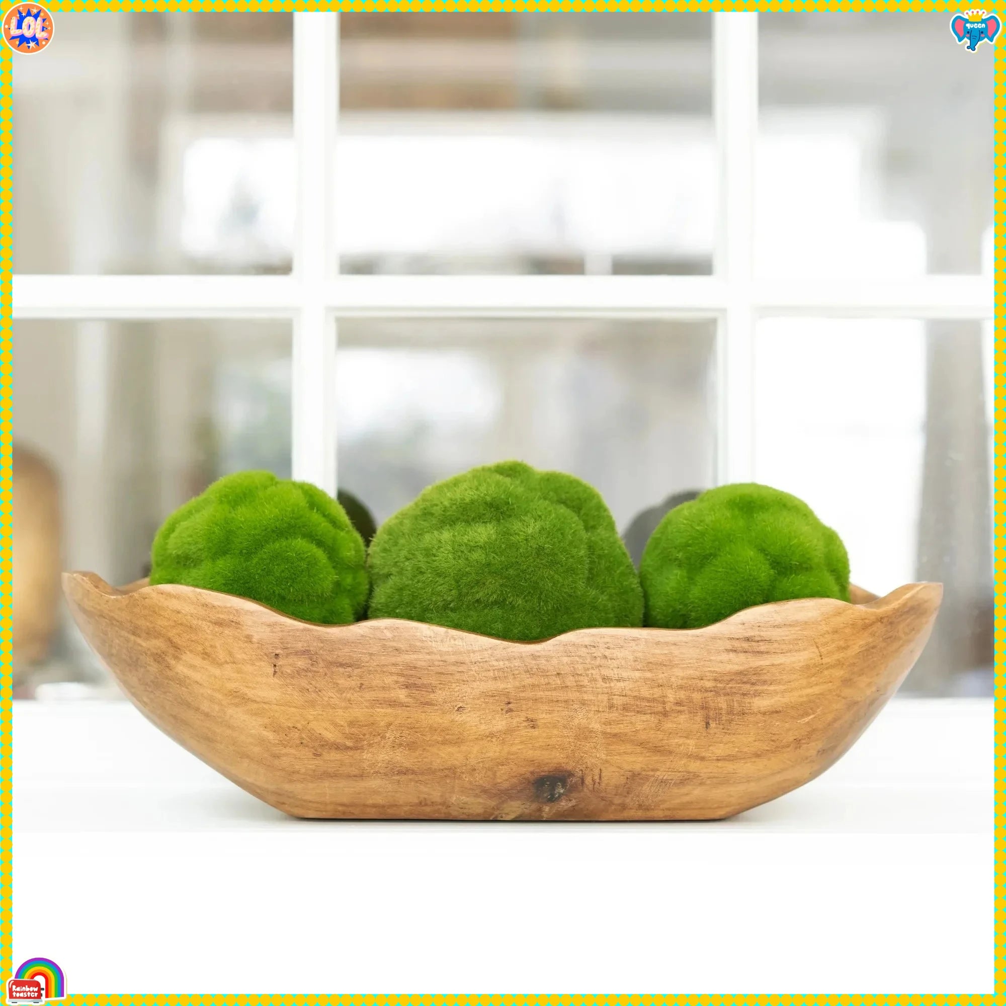 Carved mid-tone brown wood dough bowl rustic indoor decorative centerpiece for farmhouse & table decor - united states