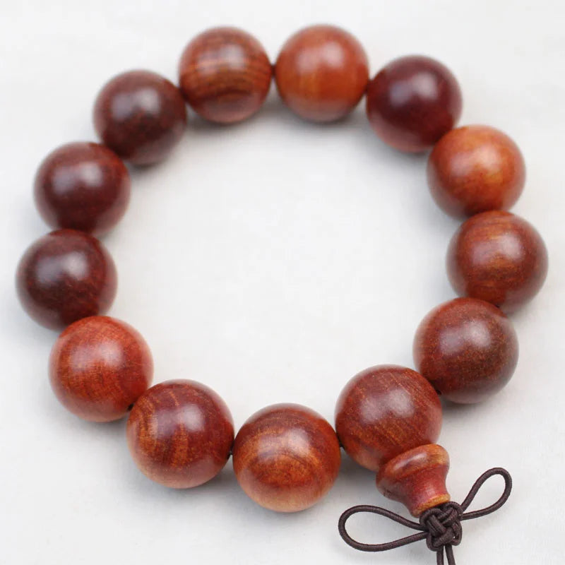 Indonesian blood dragon wood bracelet 2.0 log ice translucent 108 buddha beads couple jewelry gift amulet