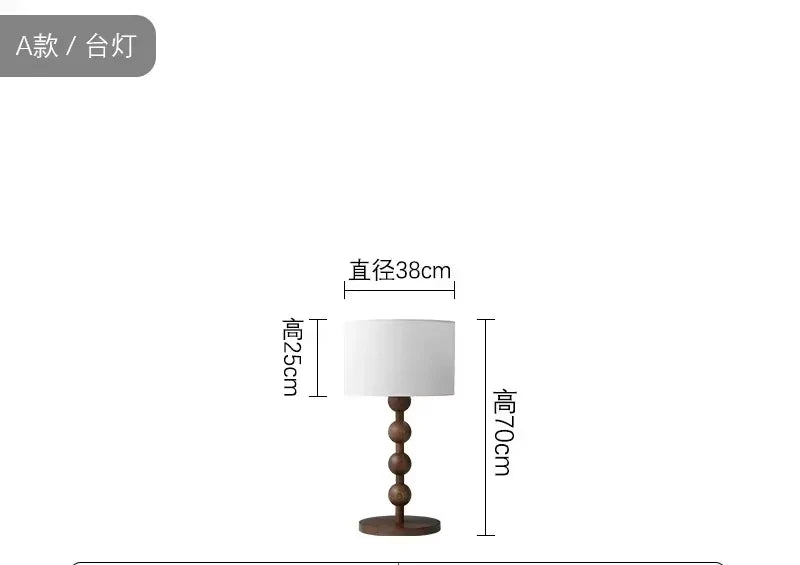 Vintage floor lamp art led fabric wood vertical light for living room bedroom bedside sofa hotel japanese decor - b