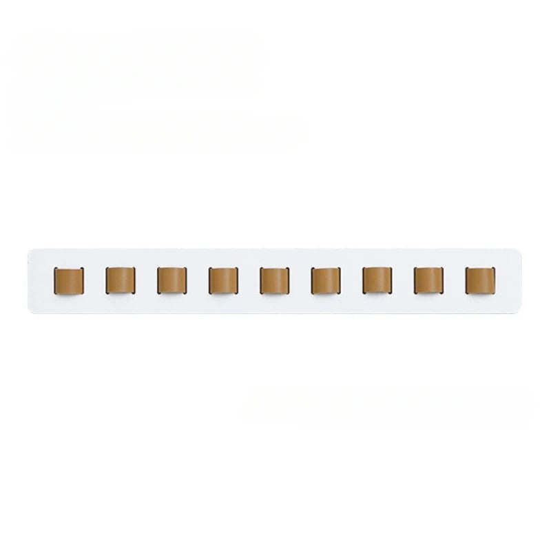 Wooden eyeglass storage rack wall mounted household sunglasses glasses display - united states / white