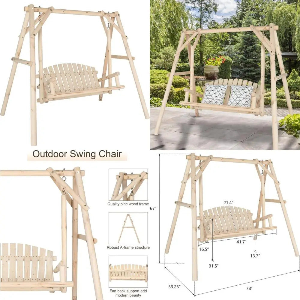 heavy-duty-880lbs-wooden-porch-swing-with-a-frame-stand-outdoor-hanging-swing-bench-chair-for-yards-and-gardens