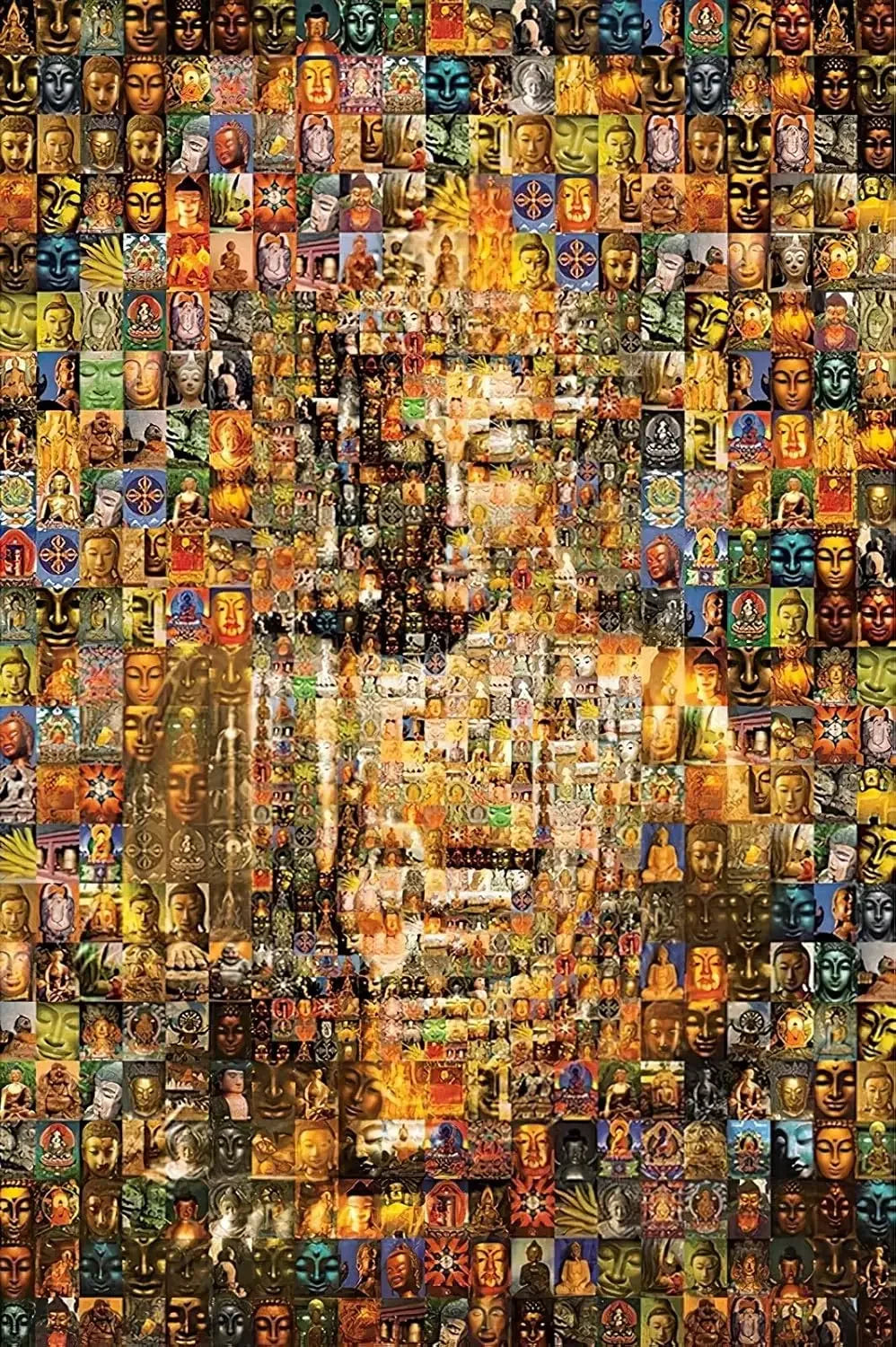 1000/500/300 pieces adult figure of the buddha jigsaw puzzle stress relief entertainment toys wooden puzzles christmas