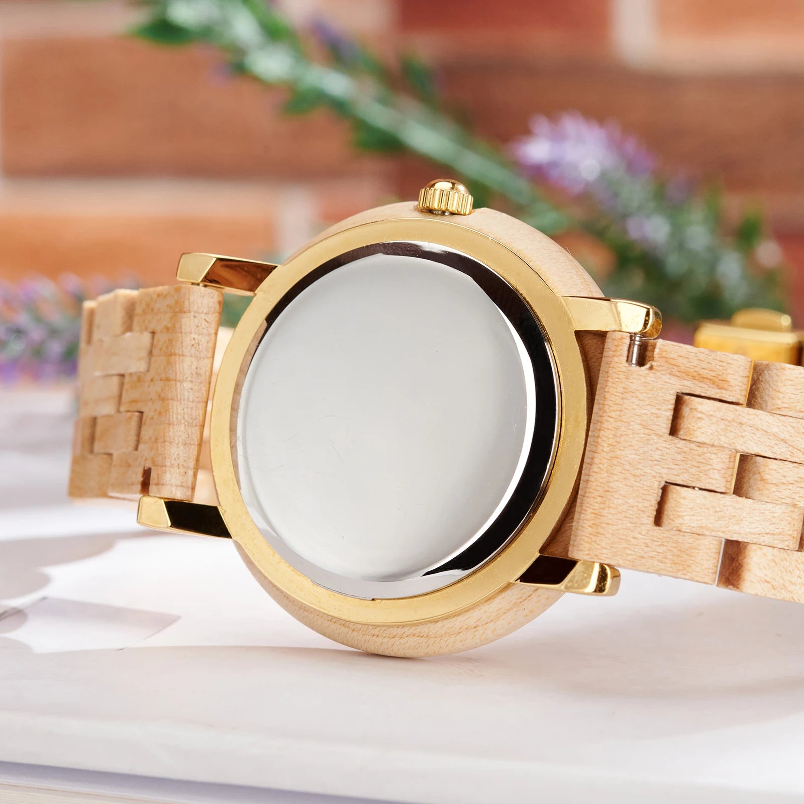 Bobo bird women’s wooden watch 2025 new elegant quartz wristwatch for ladies and girl natural wood timepiece gift