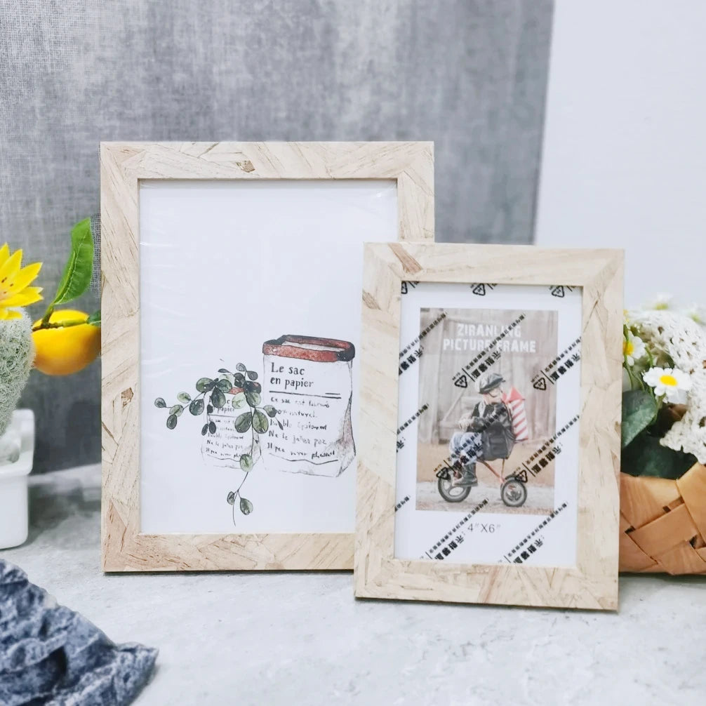 Retro wooden photo frame,10x15 15x20 20x25 a4 picture frame stand for pictures decor commemorative gift desktop