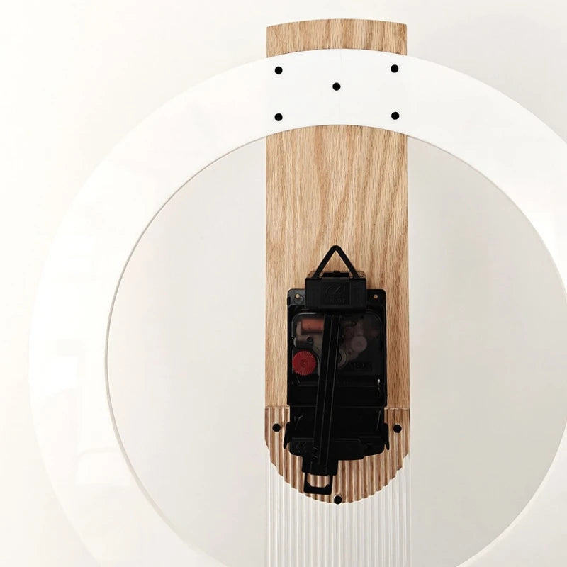 Pendulum simplicity wall clocks personality table silent creativity decorarion wooden home decor wandklok mhbgz