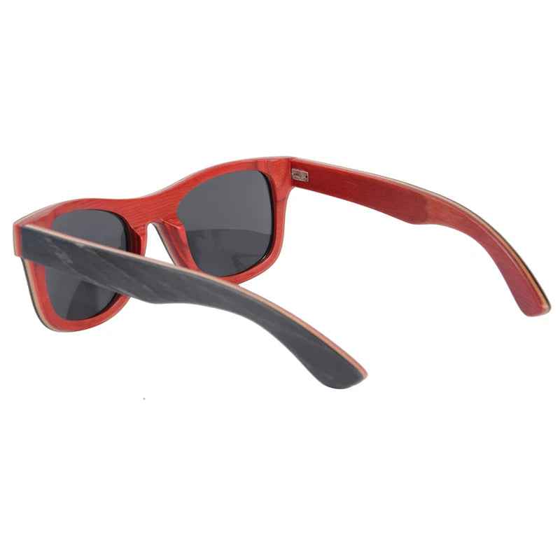 Wood polarized fishing glasses layer wooden sunglasses men’s sunglasses polarized women sakteboard handmade