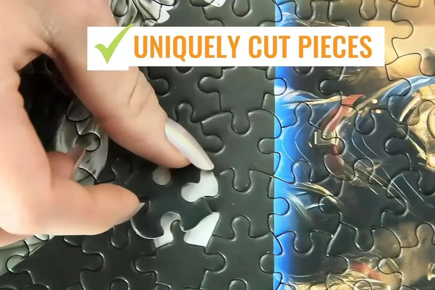 Wooden jigsaw puzzle 300/500/1000 pcs unique design cute sea turtle sleeping on the crescent moon challenging fun