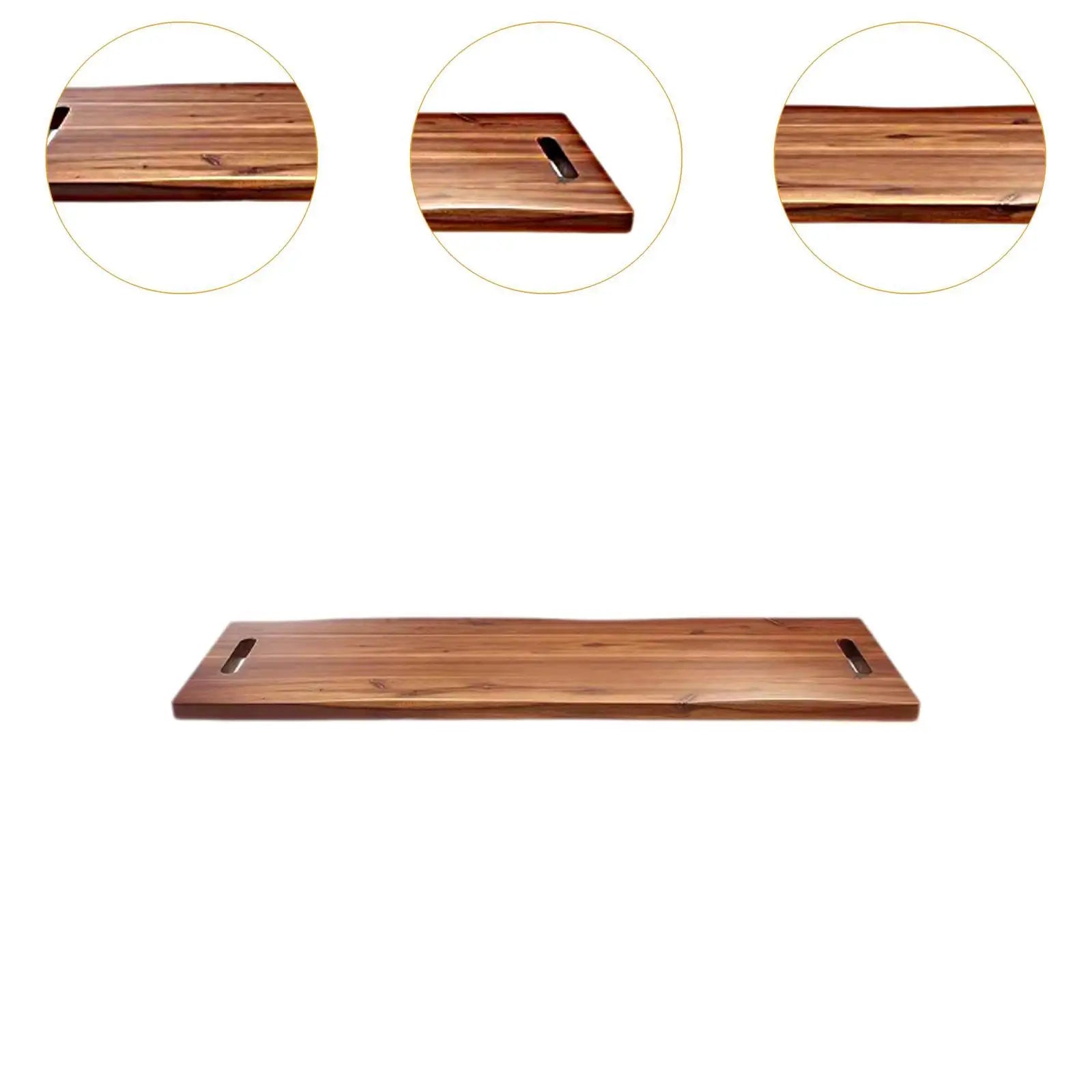 91cm large charcuterie board chopping wooden food platter serving cheese for vegetables picnic dining