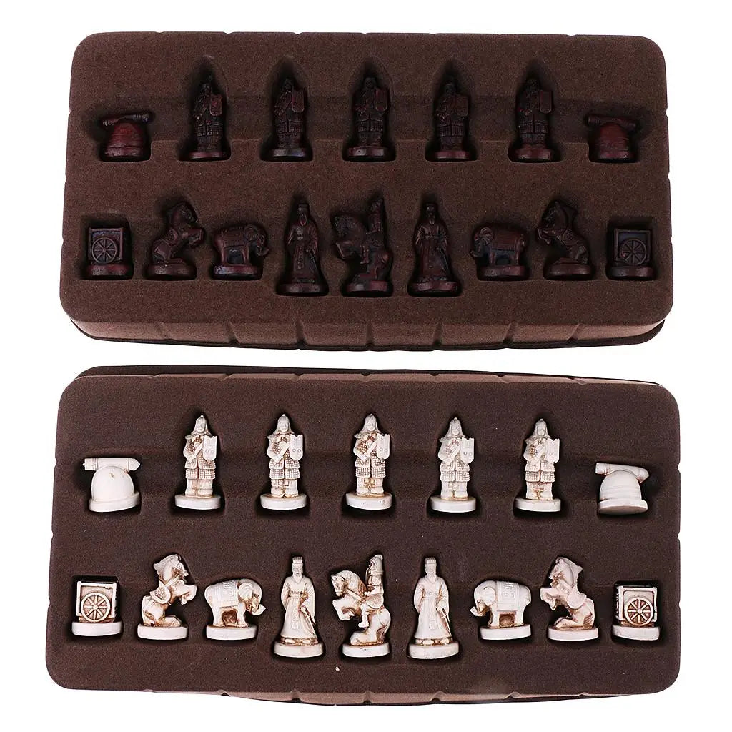Chess pieces xiangqi set family child educational games fine