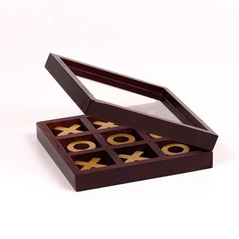 3d tic tac toe game wood xoxo strategy board games for adults and kids party favor unique gifts juegos de mesa