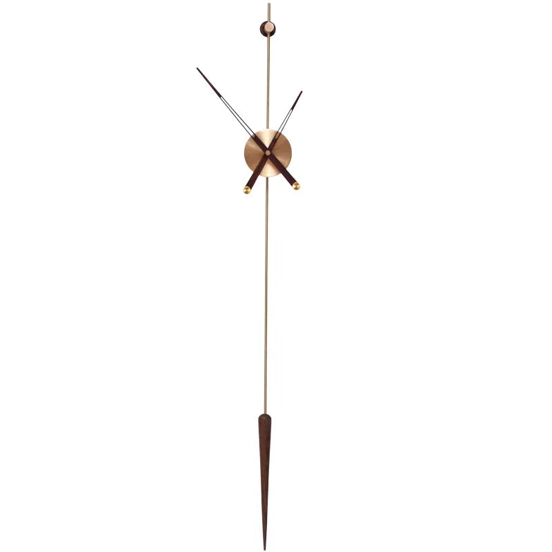 Modern large wall clock living room spain wood clocks art individual watches noiseless interior ornaments minimalist