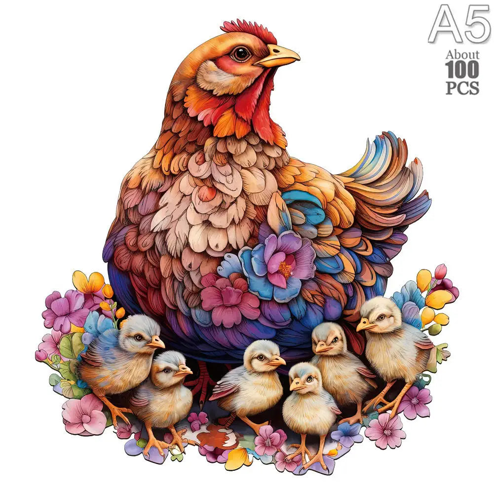 Lovely cat wood jigsaws creative games brain twister holiday gifts wooden animal puzzle kids adults high-quality diy