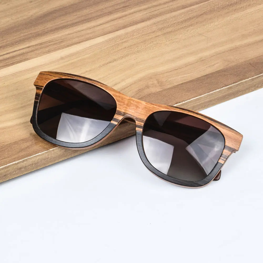 Shinu bike sunglasses for men polarized woman wood square women ebony sun glasses frame man