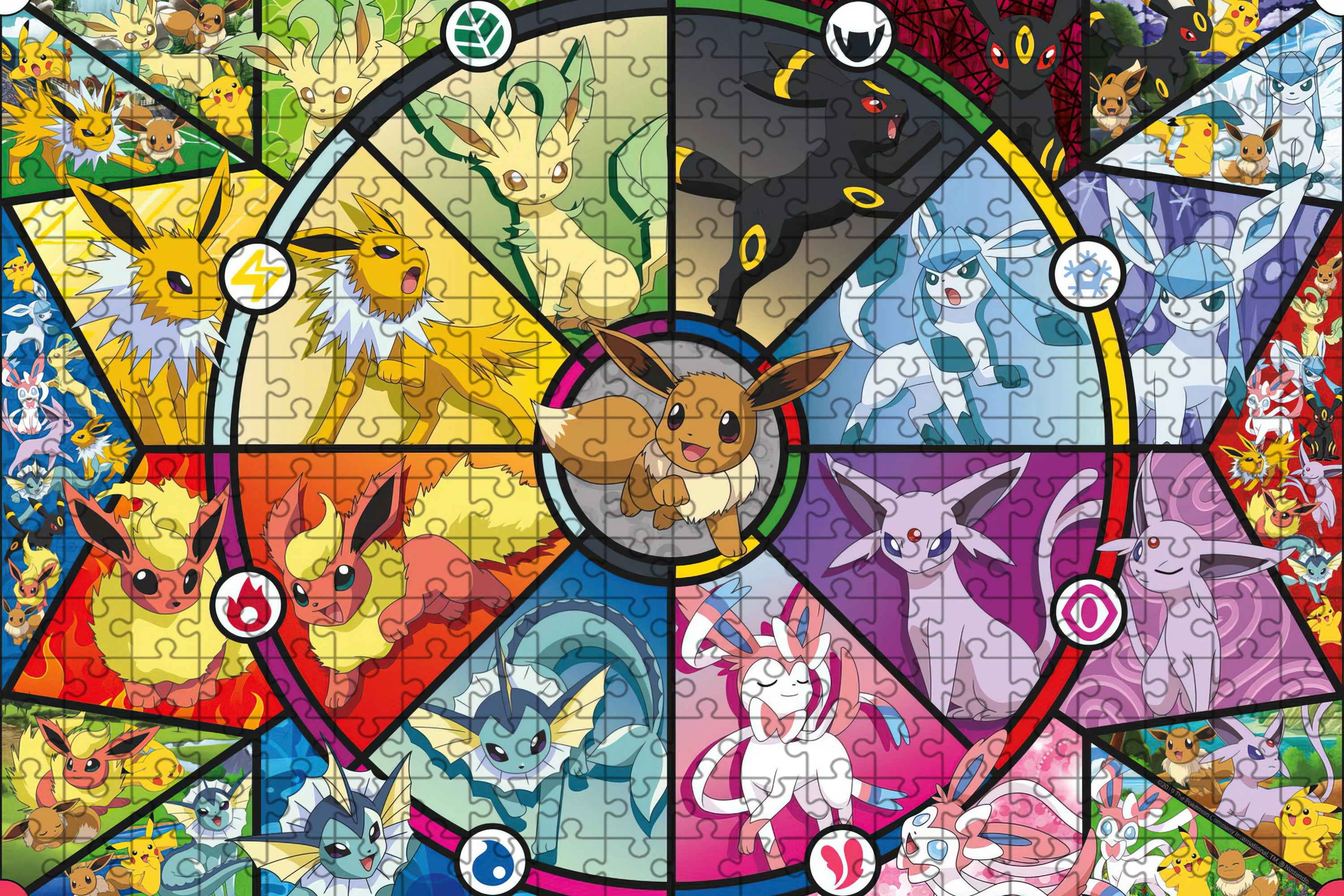 Pokemon jigsaw puzzle pikachu 108/200/300/500/1000 pieces wooden onepiece puzzles for adults childreneducational toys