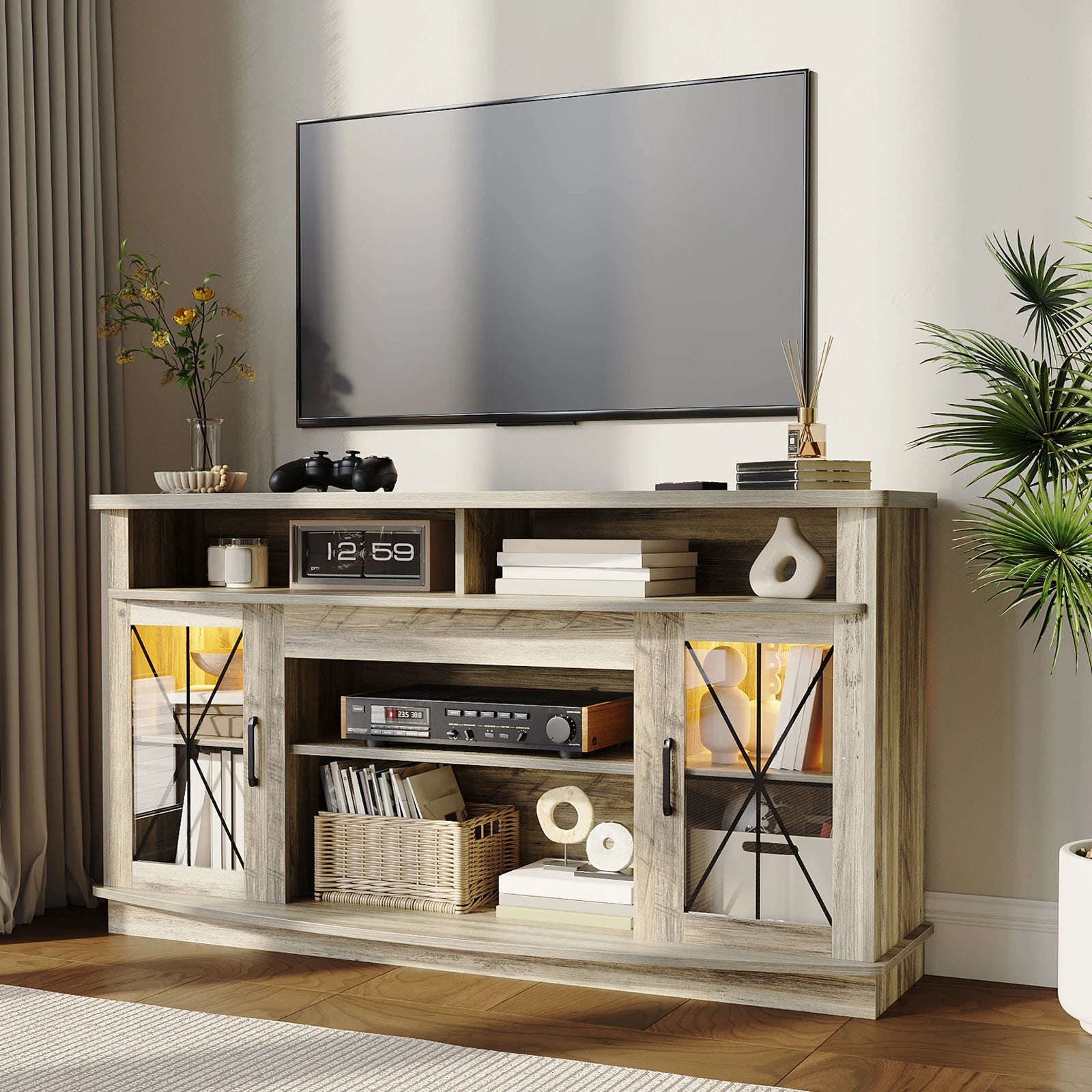 tv-stand-for-living-room-farmhouse-tv-stand-for-tvs-up-to-70-32-tall-entertainment-center-with-storage-cabinets-open-shelves