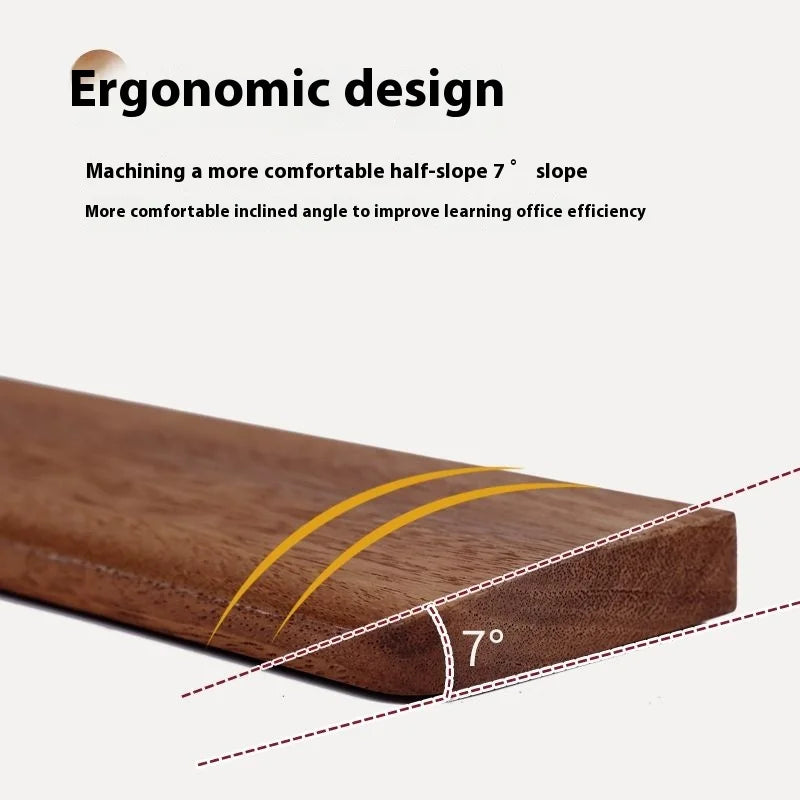 Solid wood keyboard wrist rest palm pad mechanical ergonomic 87/98/104/108 key suitable for multiple sizes custom