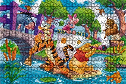 108/200/300/500/1000 pieces disney winnie the pood jigsaw puzzles for adults toys gifts wooden high-quality floor