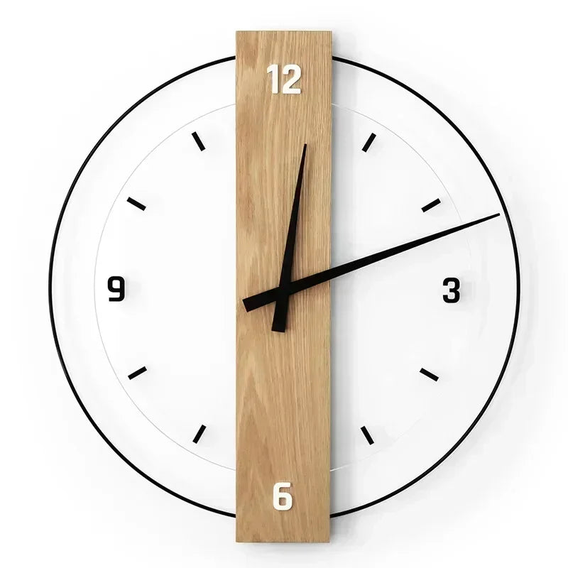 modern-scandinavian-simple-wall-clock-bedroom-living-room-personality-wood-square-practical-mute-circle-creative-decoration