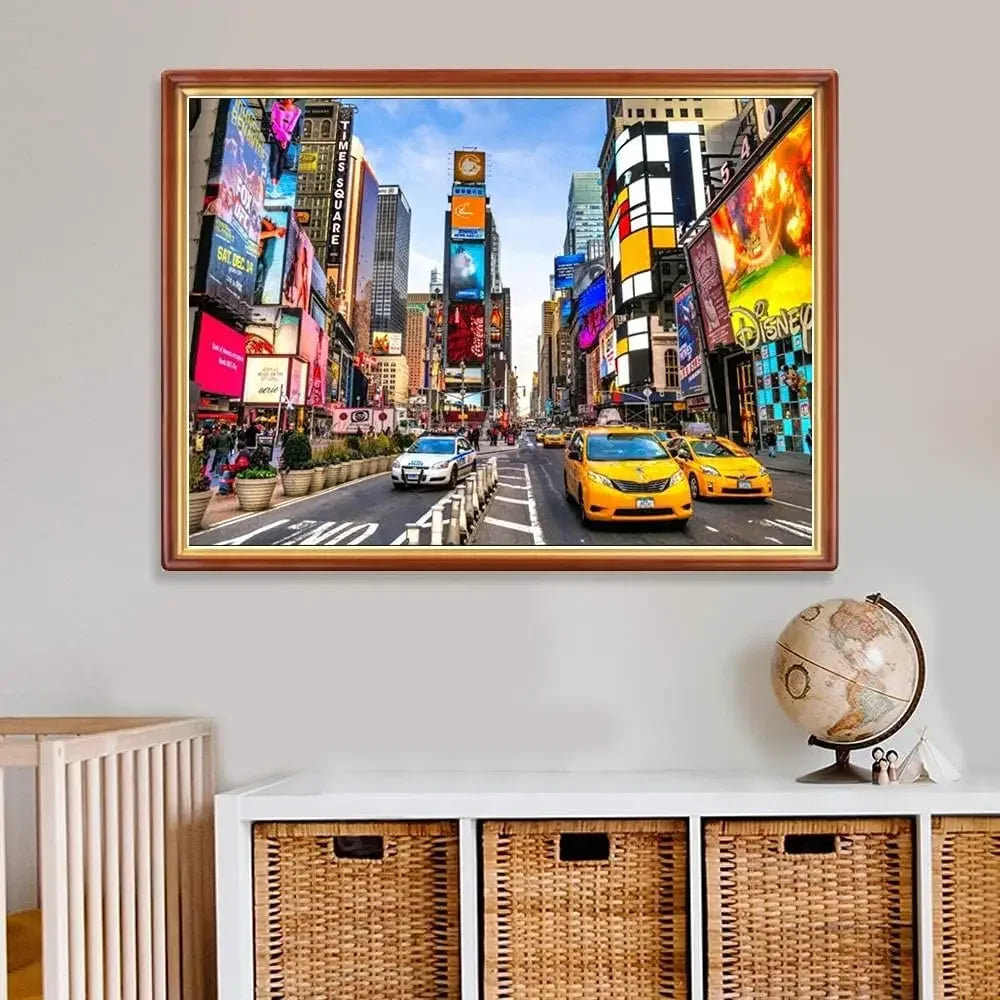 1000/500/300 pieces new yorker times square jigsaw puzzles for adults home decor games family landscape educational toys