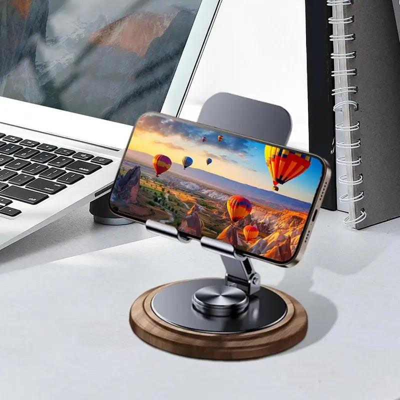360 degree metal desk mobile phone holder stand for iphone ipadxiaomi adjustable desktop tablet cell