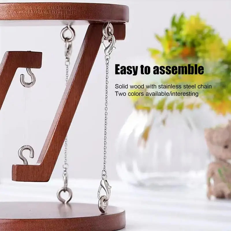 Tensegrity sculpture levitating model display table ornaments wooden physics education gift for kids boys - decorative