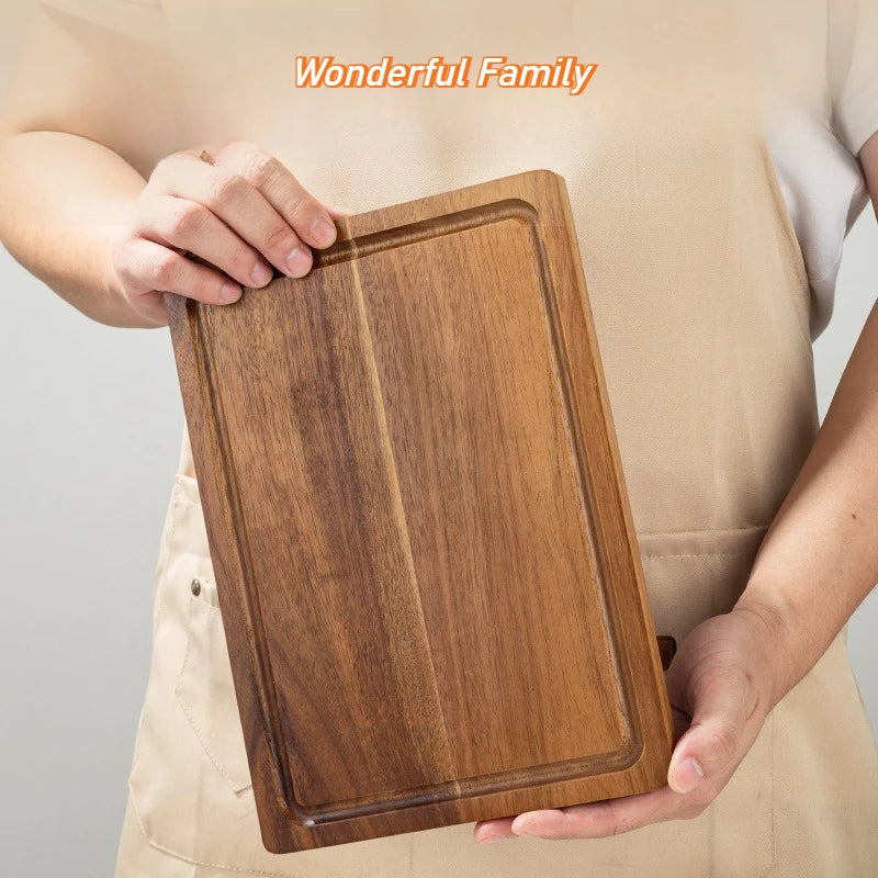 Wooden cutting boards chopping blocks beech walnut cheese board butcher block meat for kitchen tools