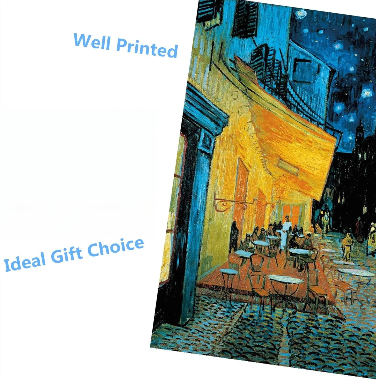 Jigsaw puzzles van gogh cafe terrace paper puzzle 1000 piece adult stress relieving game living room bedroom office