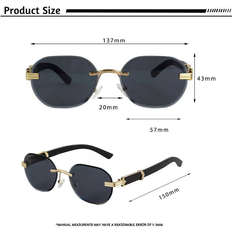 Caterside new natural solid wooden sunglasses men boundless round fashion sun glasses women party business outdoor