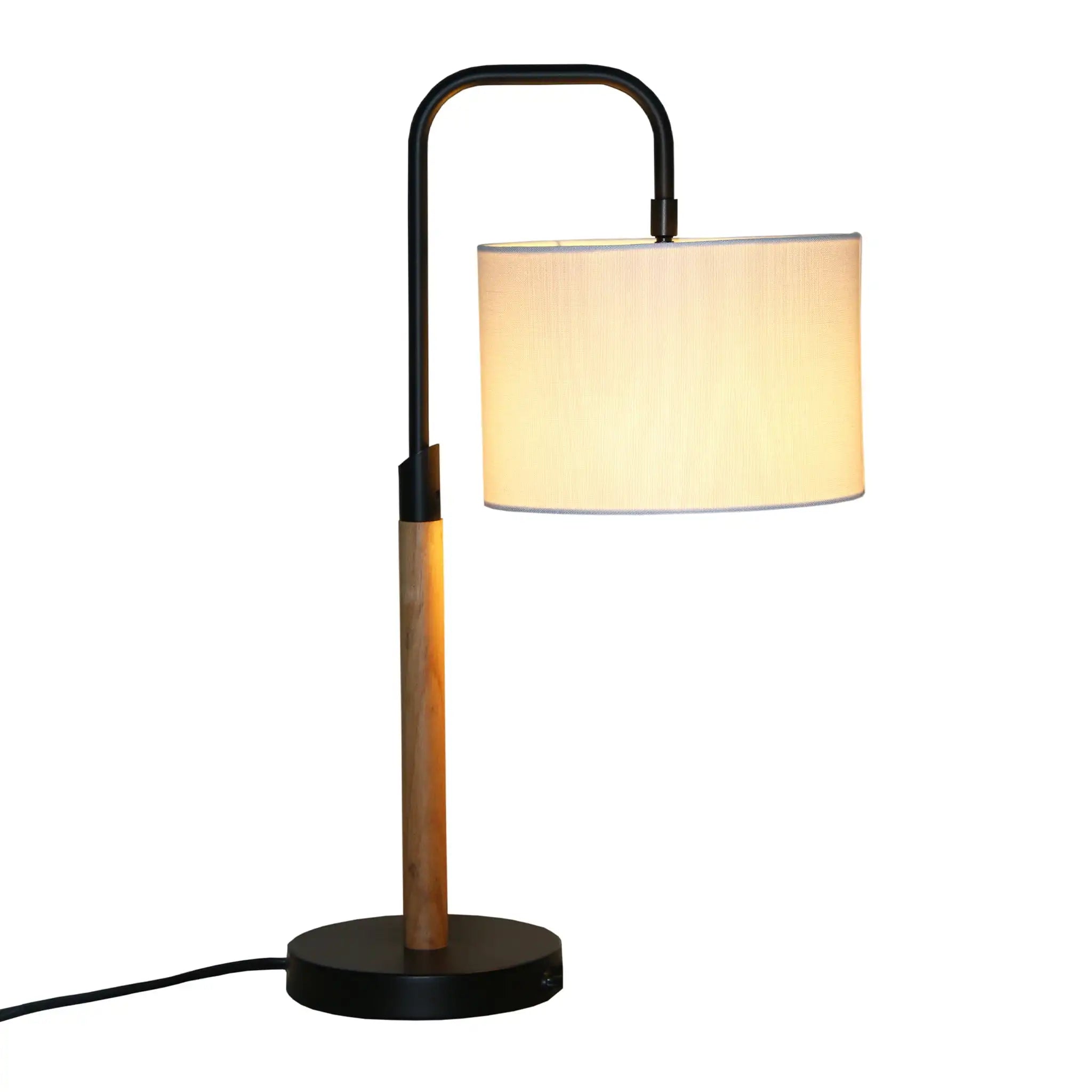 Adds aesthetic assemble quick century lamp mid century natural wood new design small modern stylish desk in st - united