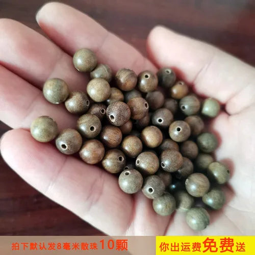 Green sandalwood bracelet argentina natural wood fragrance lasting hand-held twisted beads male and female couple hand