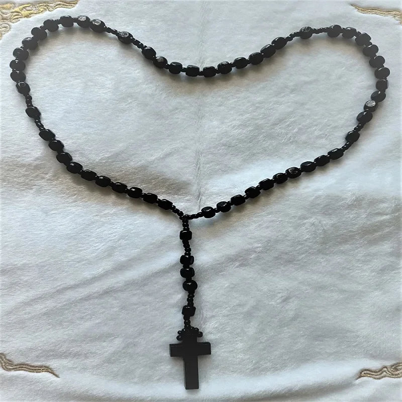 christ-jesus-wooden-beads-necklaces-unisex-handmade-rosary-bead-cross-pendant-necklace-religious-orthodox-praying-jewelry