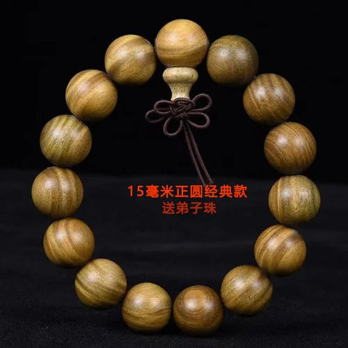 Green sandalwood bracelet argentina natural wood fragrance lasting hand-held twisted beads male and female couple hand