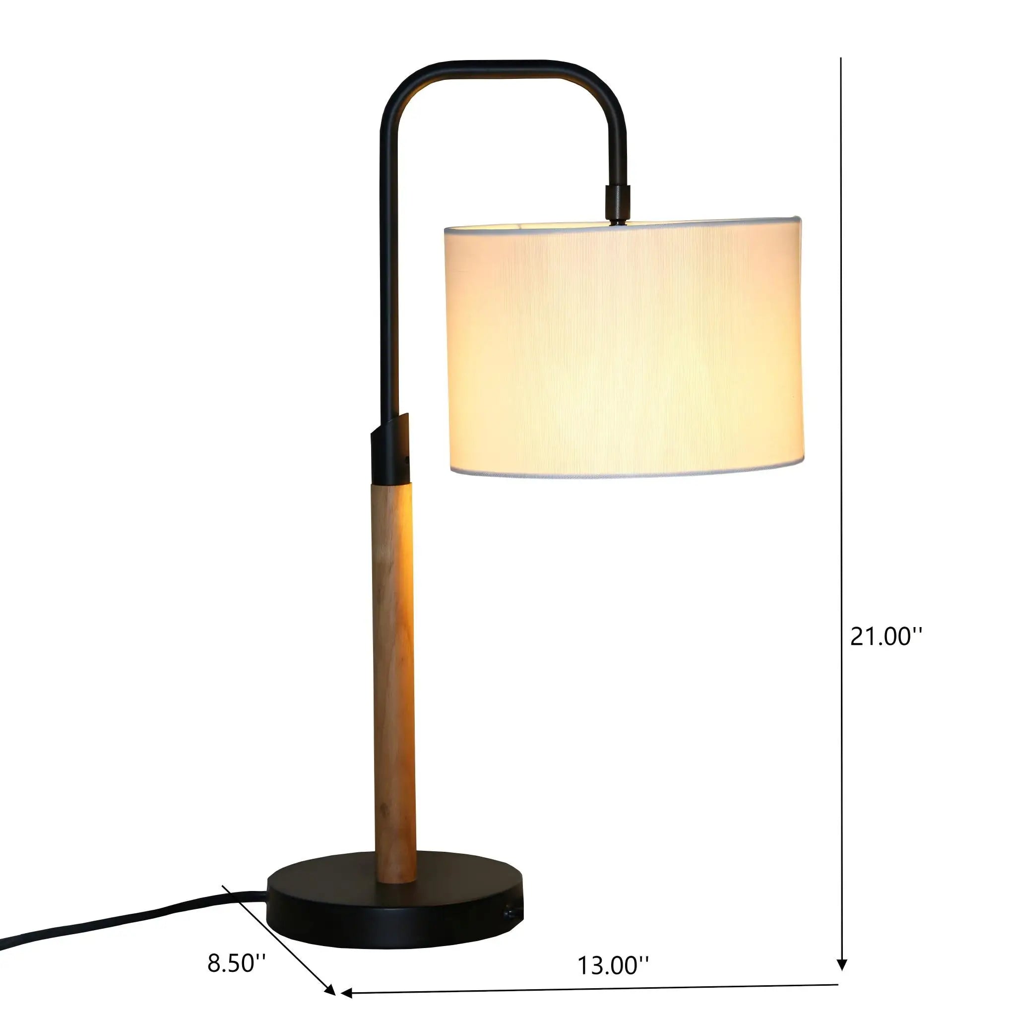 Adds aesthetic assemble quick century lamp mid century natural wood new design small modern stylish desk in st - united