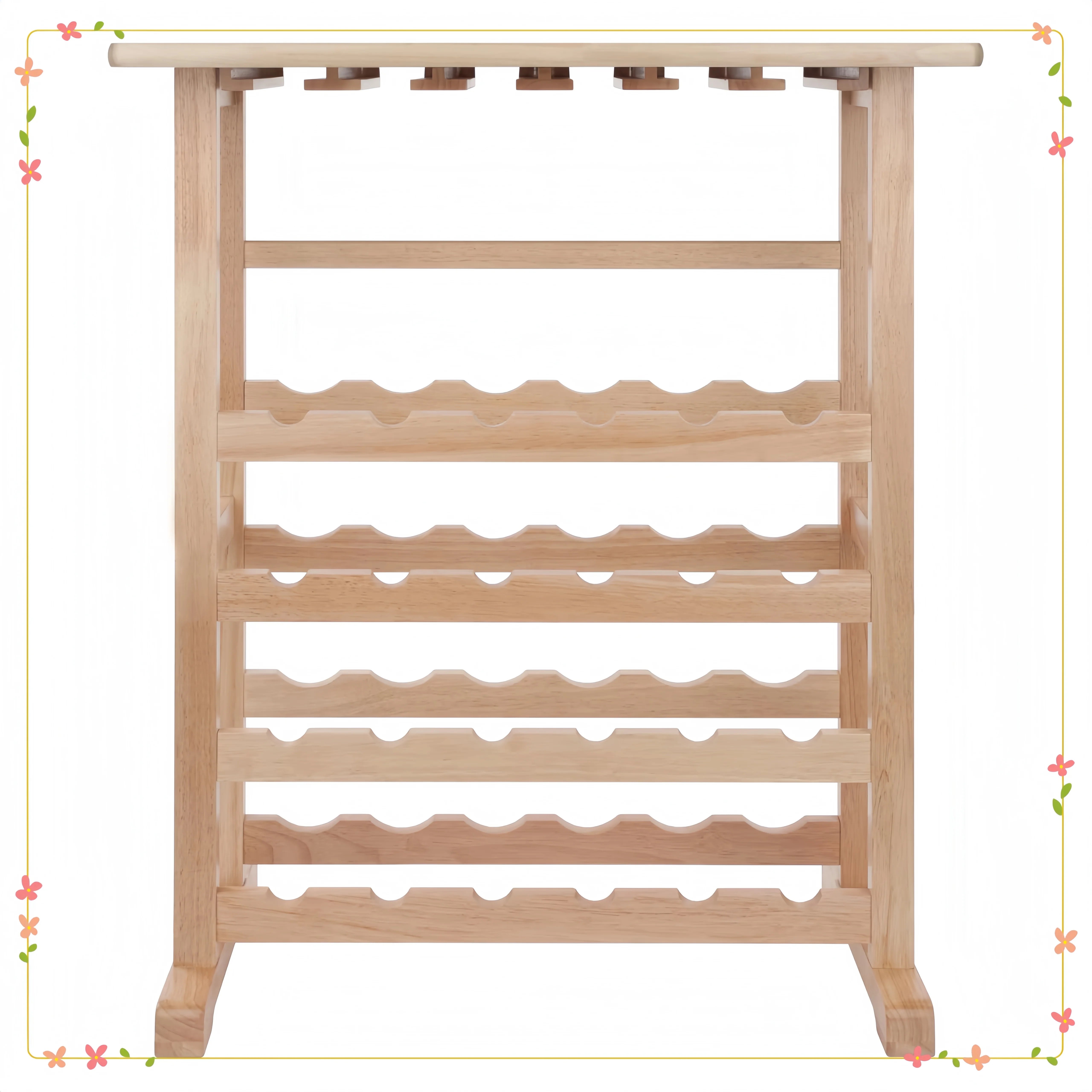 24-bottle-wine-rack-natural-wood-freestanding-storage-display-shelf-for-kitchen-bar-multiple-finish-options-available