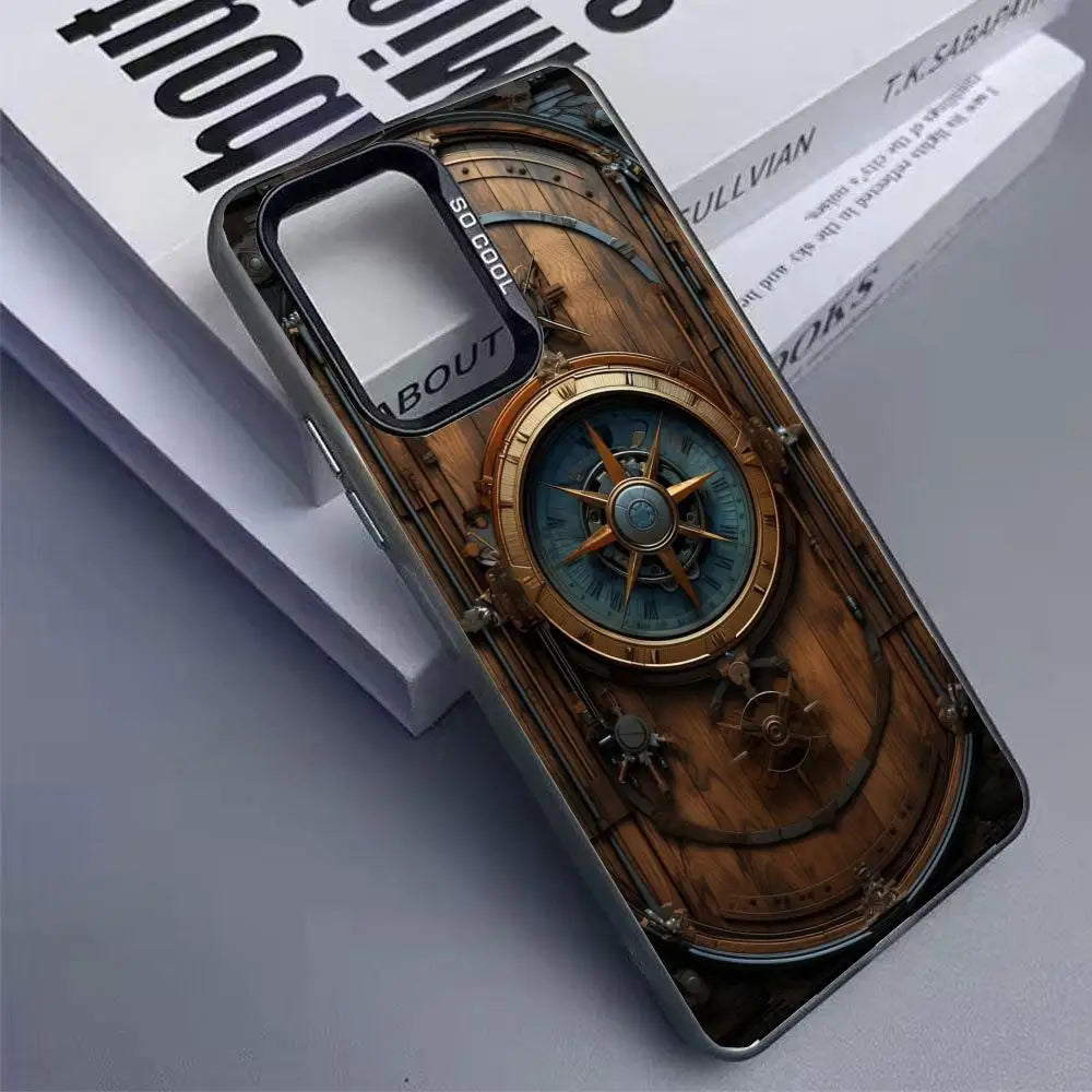 Wooden board case for galaxy s25 s24 s23 s22 s21 s20 ultra/ fe/plus shock-proof rear cover anti-fingerprint