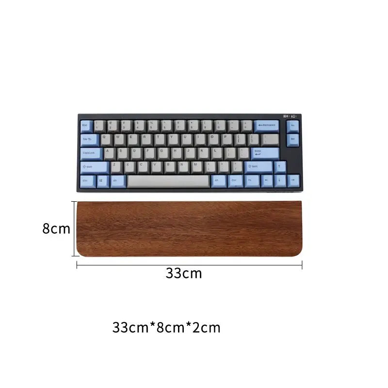 Solid wood keyboard wrist rest palm pad mechanical ergonomic 87/98/104/108 key suitable for multiple sizes custom