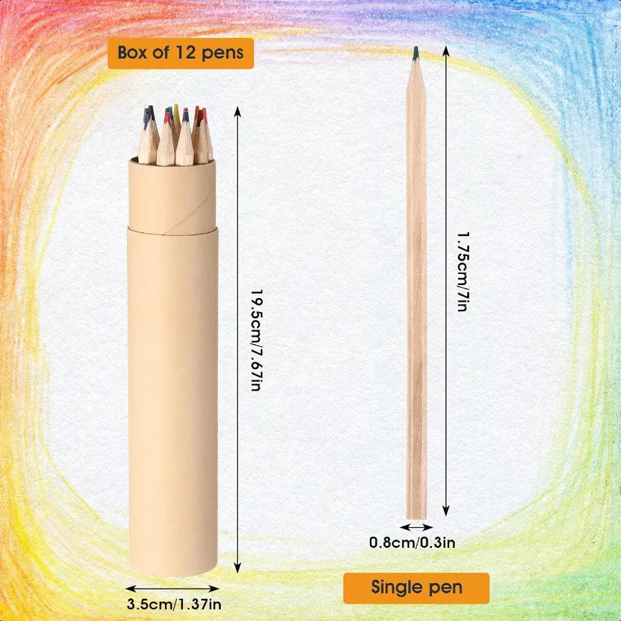 30 box 10 drawing colored pencils bulk for 12 colors 7 inch pre sharpened classroom school coloring art dra - united