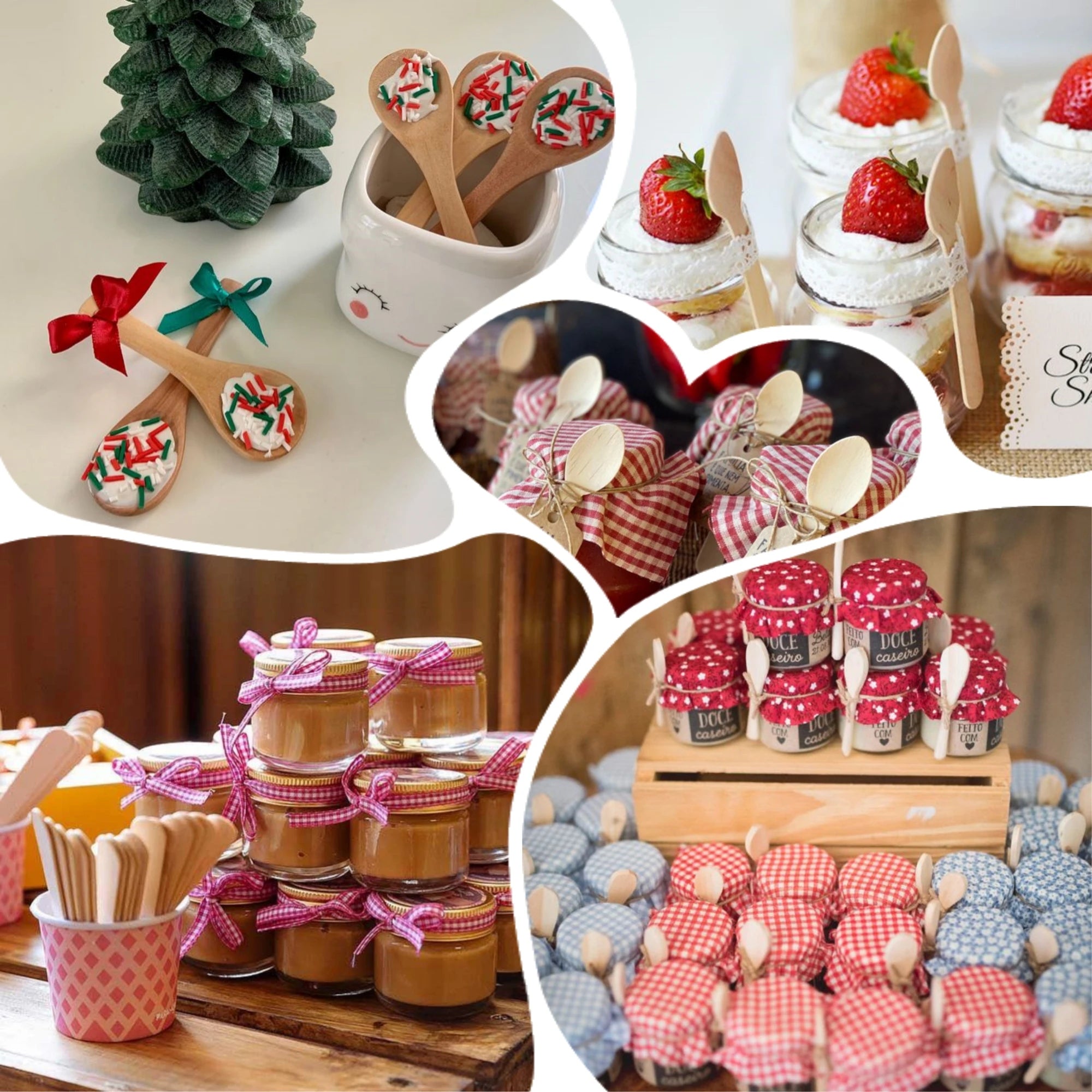 30-200pcs small wooden spoons for honey jars party favors 3.5’’ mini teaspoons for sugar spices salt creamer spoon