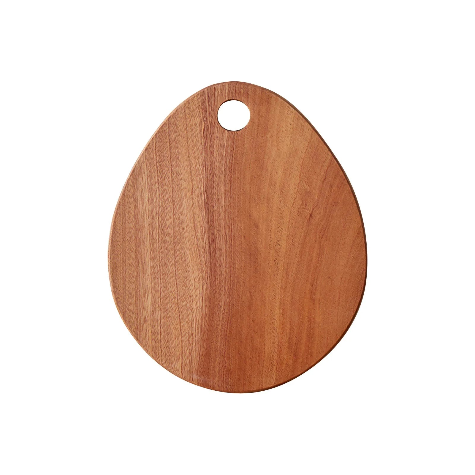 Ebony wood cutting blocks whole fruit bread board solid steak multifunctional tray kitchen accessories - e / one size