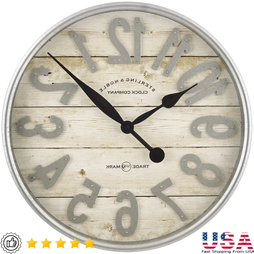 farmhouse-analog-wall-clock-20-inch-indoor-metal-hands-quartz-movement-arabic-numerals-photo-realistic-wood-dial-wall-mountable