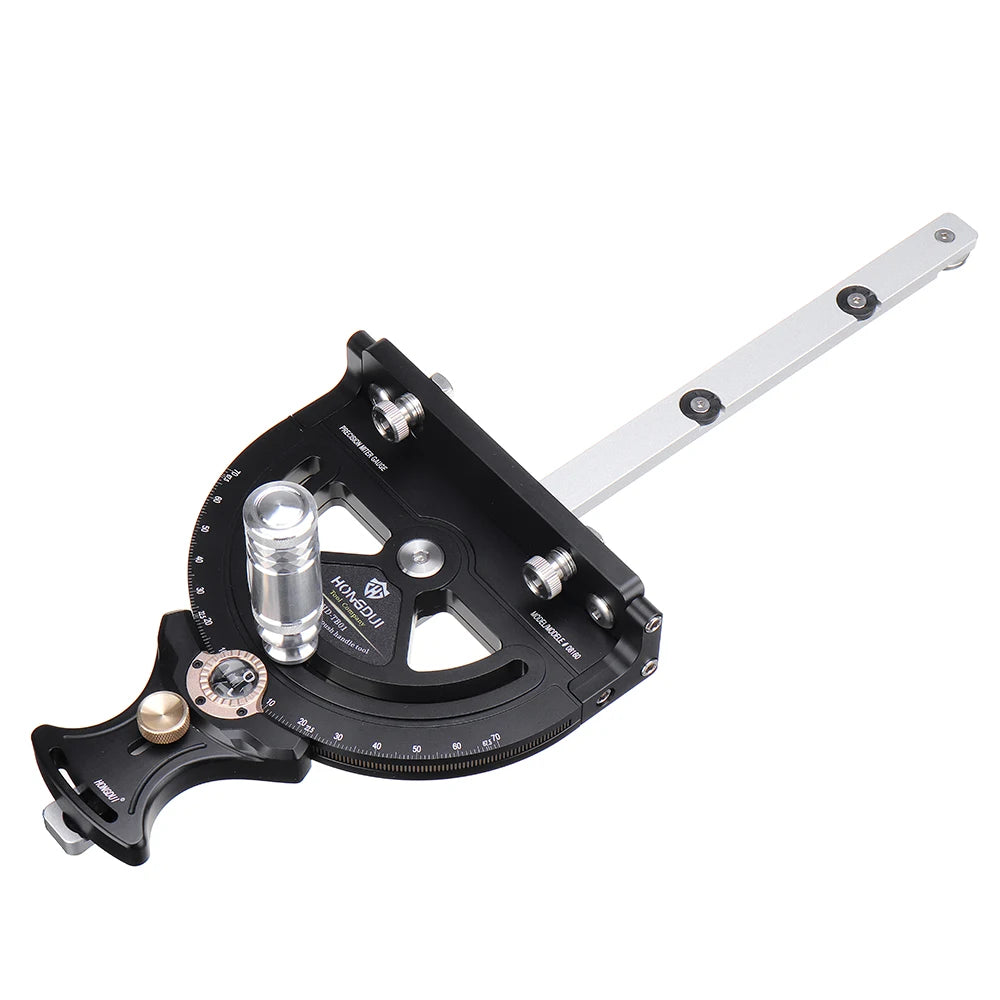 Hd-mg21 0-70 degree miter gauge with 850mm extended fence for woodworking table saw router precision angle set