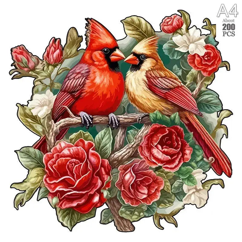 Lovely cat wood jigsaws creative games brain twister holiday gifts wooden animal puzzle kids adults high-quality diy