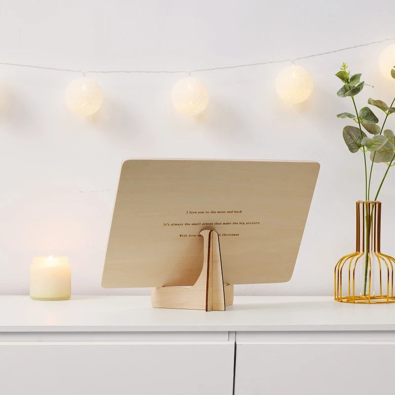 Montessori personalised wooden puzzle custom baby name jigsaw board toddlers educational shape matching toys customized