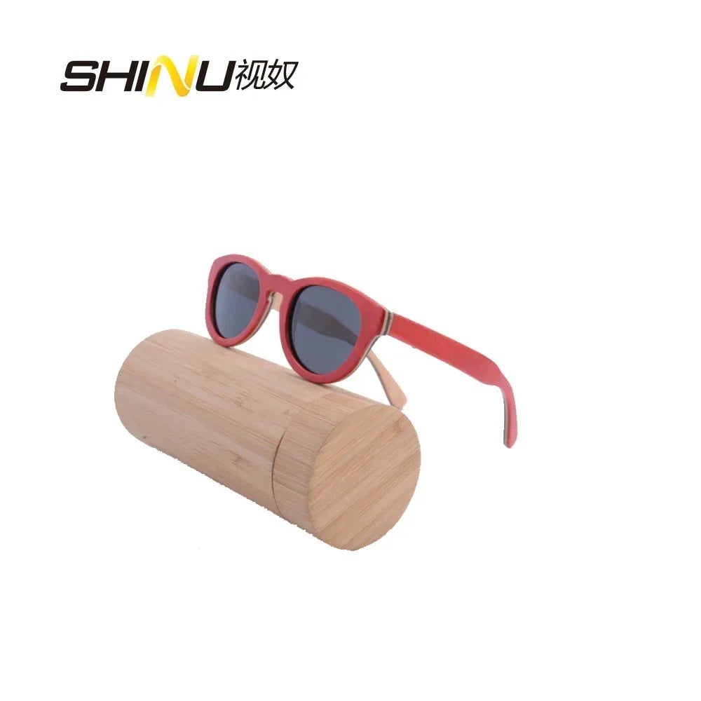 Polarized sunglasses wood fashion skateboard sunglassed for woman luxury 2025 - 68022 / multi