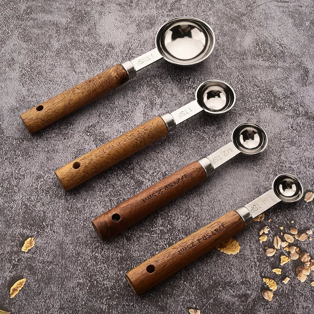 8pcs-stainless-steel-measuring-spoons-set-wooden-handle-with-scale-for-baking-cooking-kitchen-measuring-tools
