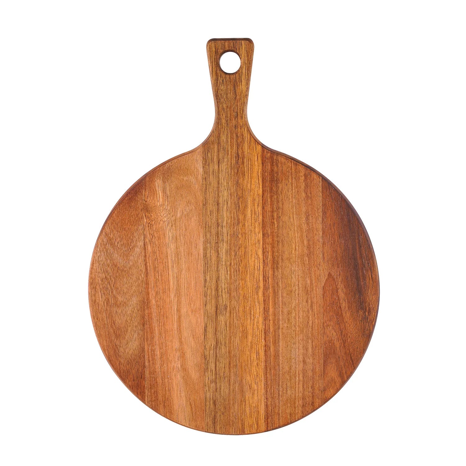 Acacia wood cutting board charcuterie decorative wooden serving for kitchen - 383x280x15mm