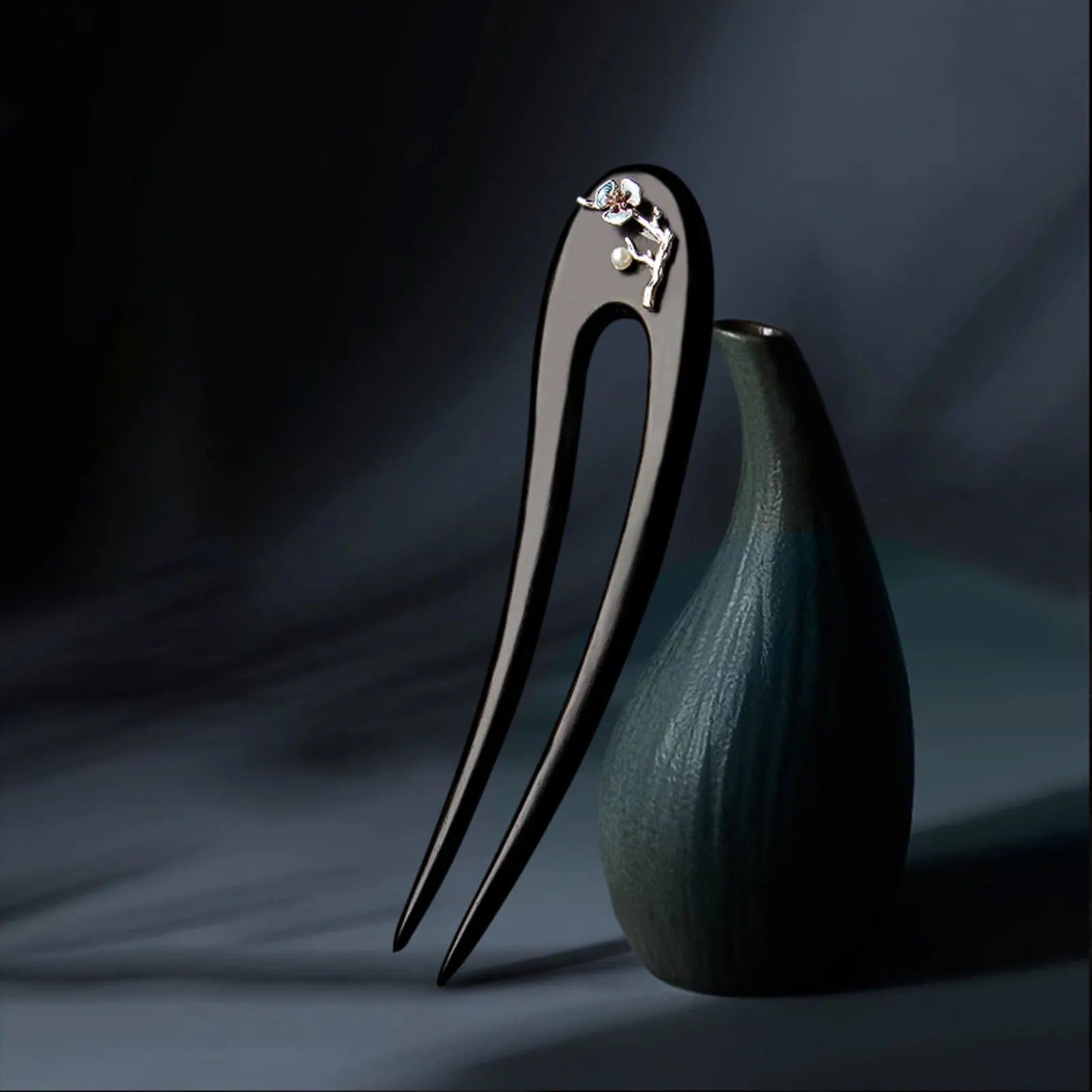 Simple chinese hair sticks wooden u shaped forks for women bun maker hairpins accessories retro fashion headpieces