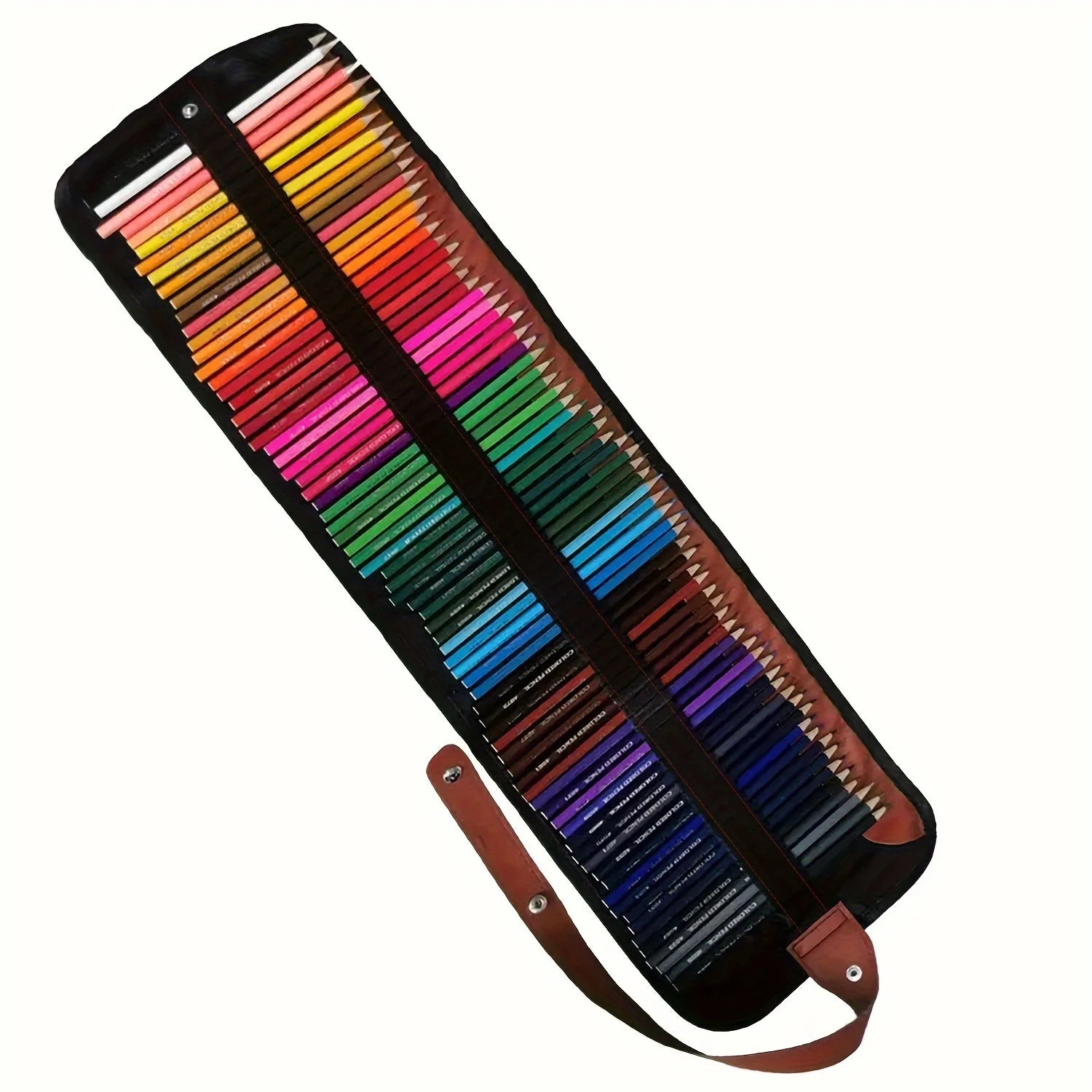 36/38/50/72colored pencils for adults coloring book premium artist pencil set handmade canvas wrap,extra accessories