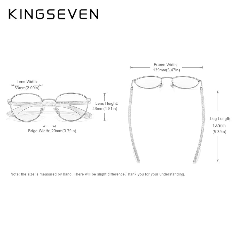 Kingseven round walnut wooden sunglasses for men polarized uv400 protection lens retro eyewear women handmade vacation